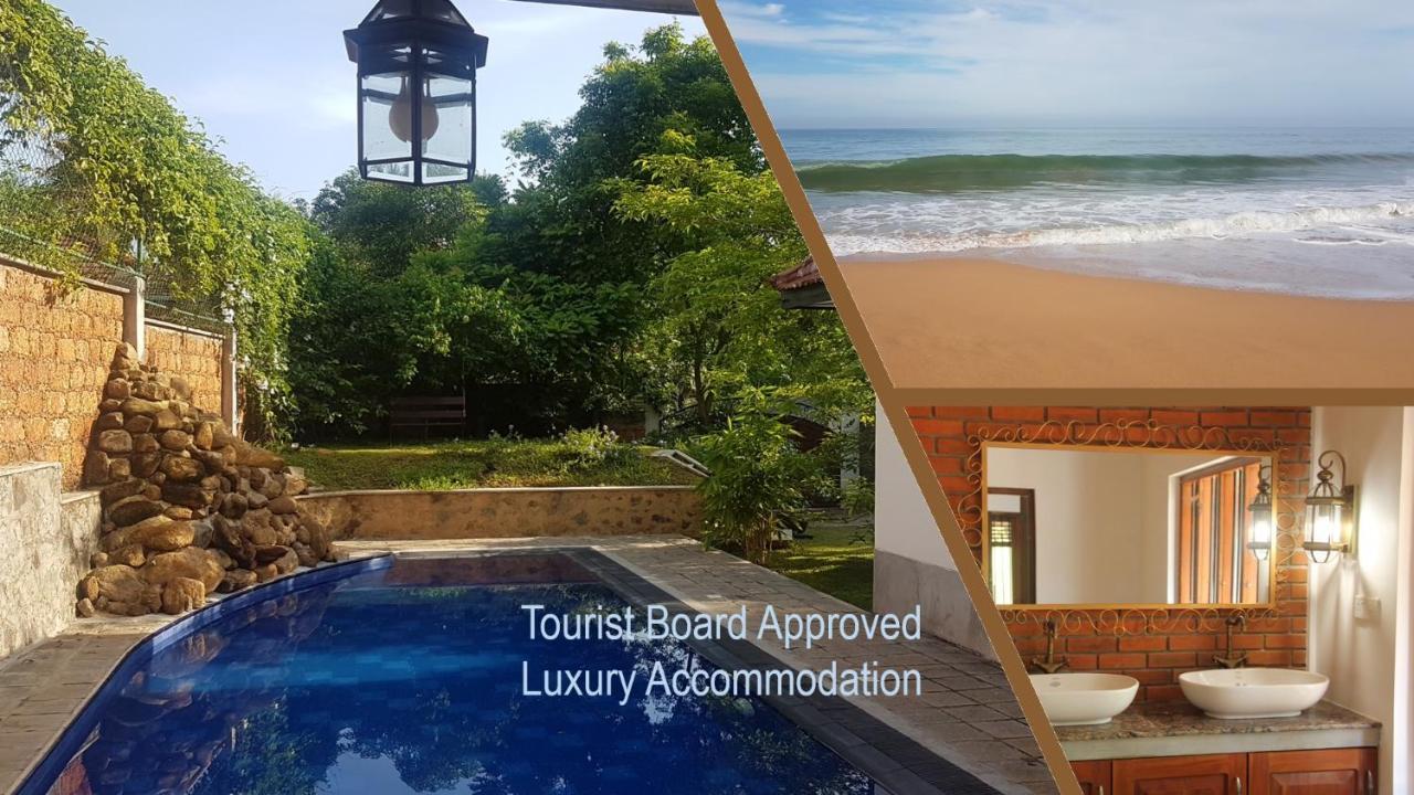 Siriniwasa Luxury Villa With Private Pool Induruwa Buitenkant foto